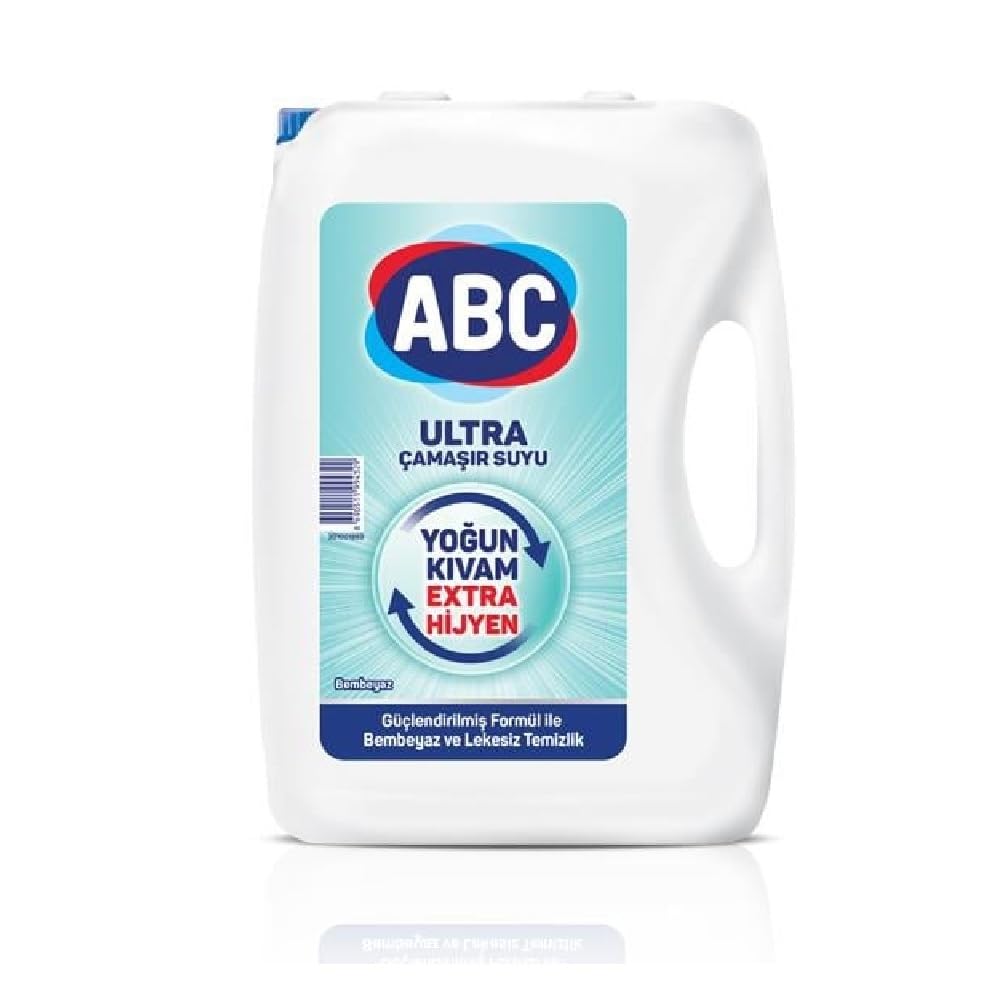 アイケア @abc ABC DETERJAN Ultra Çamaşır Suyu Bembeyaz 3,25 L : Amazon.com.tr
